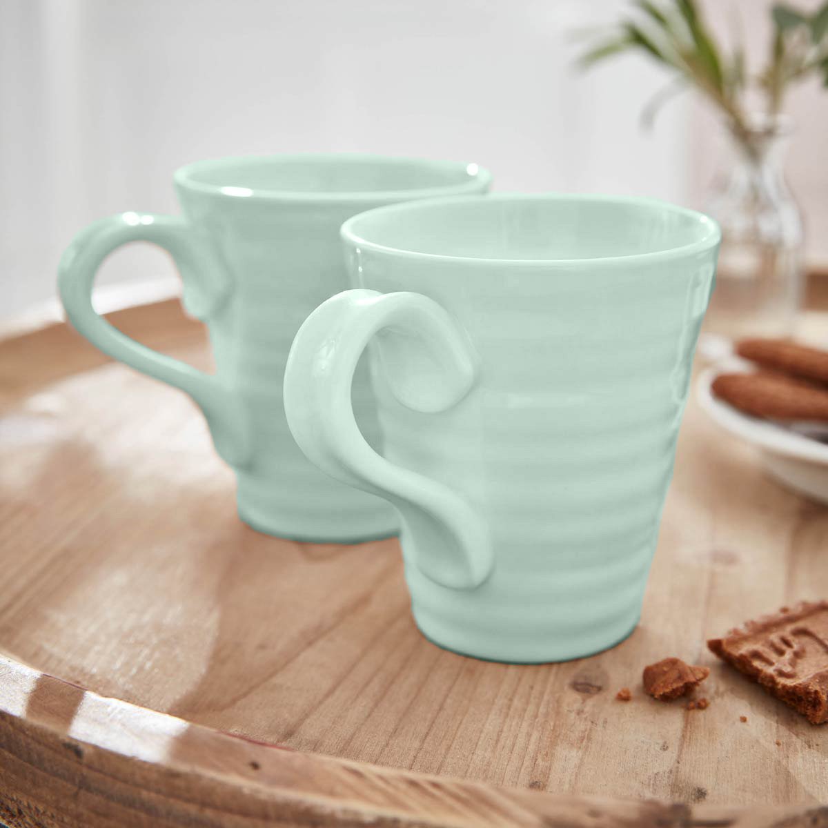 Sophie Conran Celadon Mugs Set of 4 image number null